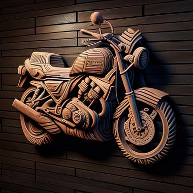 3D модель Suzuki VZ 800 Marauder (STL)